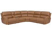 Parker Living Hancock 6 Piece Zero Gravity Power Reclining Sectional with Power Adjustable Headrests