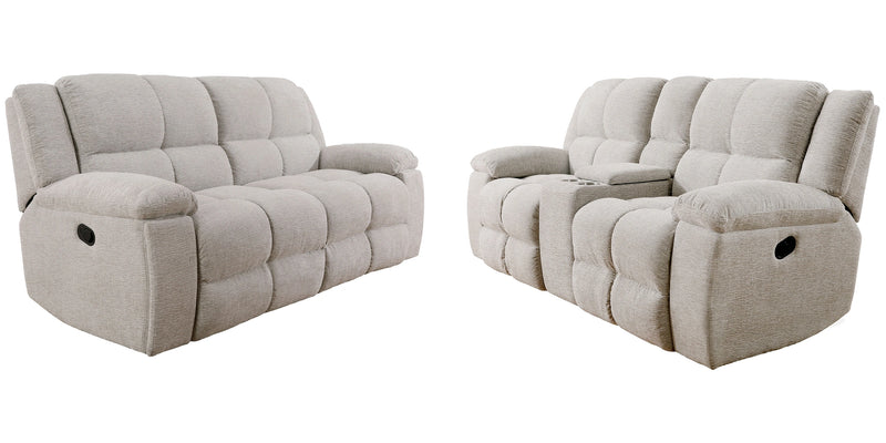 Parker Living Buster Manual Reclining Sofa and Loveseat