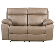 Parker Living Theon - Stokes Toffee Manual Reclining Sofa Loveseat and Recliner