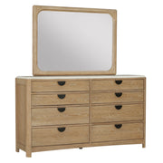 Parker House Escape - Bedroom King Panel Bed 2 Nightstands and Dresser with Mirror