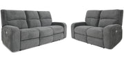 Parker Living Polaris Power Reclining Sofa and Loveseat
