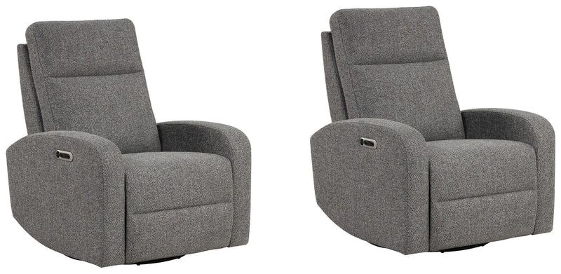 Parker Living Thriller Power Swivel Glider Recliner Two Pack