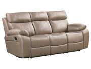 Parker Living Theon - Stokes Toffee Manual Reclining Sofa with Drop Down Table