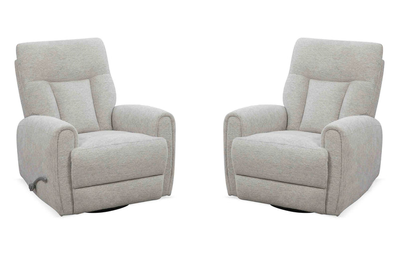 Parker Living Natalia Manual Swivel Glider Recliner Two Pack