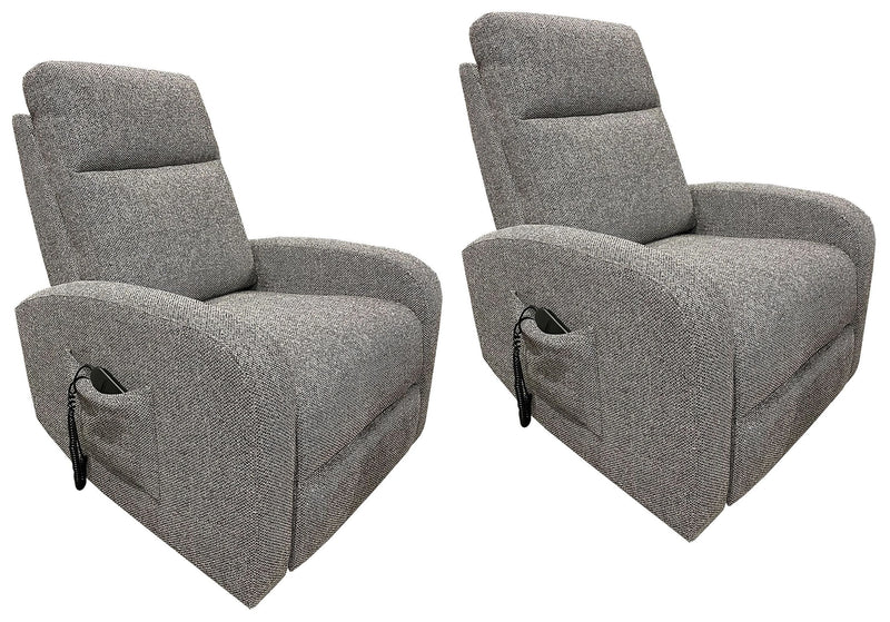 Parker Living Thriller - Natural Beauty Grey Power Lift Recliner Two Pack