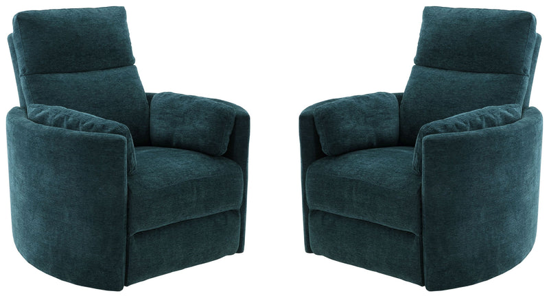Parker Living Radius Power Swivel Glider Recliner Two Pack