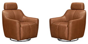 Parker Living Miles Swivel Gliding Accent Chair Two Pack