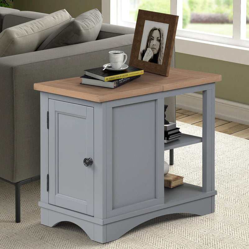 Parker House Americana Modern Cocktail Table with 2 Chairside Tables