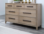 Parker House Breckenridge - Bedroom King Bed 2 Nightstands and Dresser with Mirror