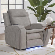 Parker Living Armstrong Power Recliner with Heat Massage and Auto-Glide