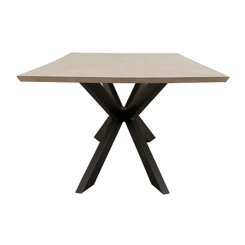 Parker House Crossings - Monaco Dining 84 Inch Rectangular Dining Table with 4 Upholstered Chairs