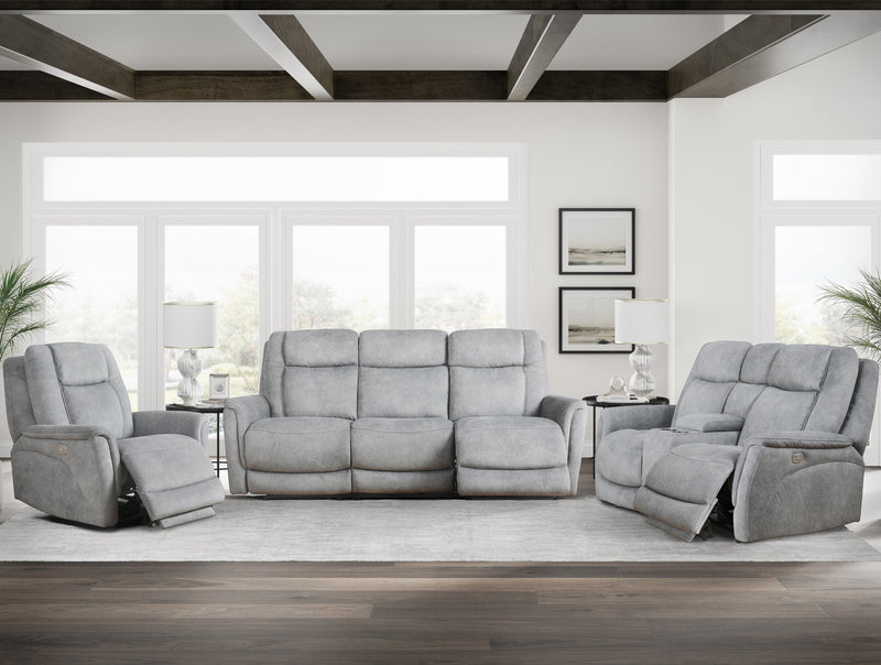 Parker Living Linus - Hudson Grey Zero Gravity Power Recliner