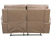 Parker Living Theon - Stokes Toffee Manual Reclining Sofa and Loveseat