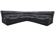 Parker Living Polaris 7 Piece Modular Power Reclining Sectional with Power Adjustable Headrests