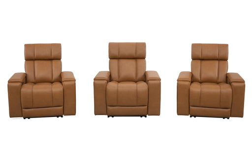 Parker Living Phoenix Zero Gravity Power 3 Seat Home Theater Seating with Immersive Audio P3