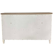 Parker House Americana Modern Bedroom King Platform Bed 2 Nightstands and Dresser with Mirror