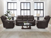 Parker Living Easton - Steamboat Brown Zero Gravity Power Recliner P3 Two Pack