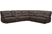 Parker Living Spartacus 6 Piece Modular Power Reclining Sectional with Power Adjustable Headrests