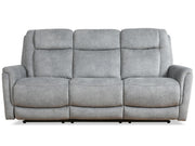 Parker Living Linus - Hudson Grey Zero Gravity Power Reclining Sofa
