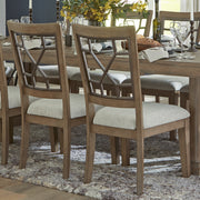 Parker House Sundance Dining - Sandstone Grid Dining Chair Two Pack