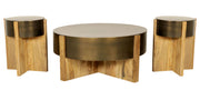Parker House Aspen 42 Inch Round Cocktail Table with 2 End Tables