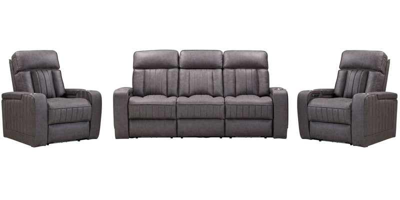 Parker Living Equinox Power Reclining Sofa and Two Recliners