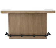 Parker House Escape - Dining 78 Inch Bar with Stone Top