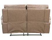 Parker Living Theon - Stokes Toffee Manual Reclining Sofa and Loveseat
