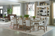 Parker House Americana Modern Dining 88 inch Trestle Extendable Dining Table
