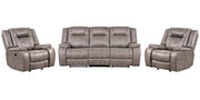 Parker Living Blake - Desert Taupe Manual Glider Reclining Sofa and Two Recliners