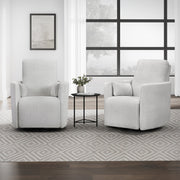 Parker Living Turner Manual Swivel Glider Recliner Two Pack
