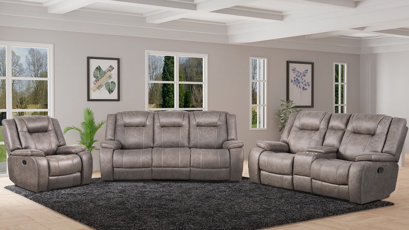 Parker Living Blake - Desert Taupe Reclining Console Loveseat
