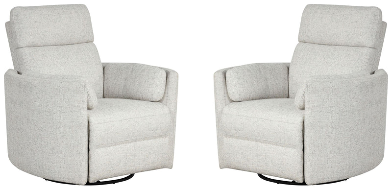 Parker Living Radius Power Swivel Glider Recliner Two Pack