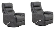 Parker Living Gemini Swivel Glider Recliner Two Pack