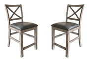 Parker House Lodge Dining Upholstered Counter Chair Two Pack