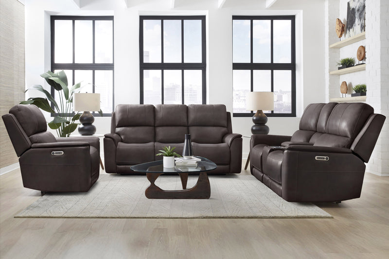 Parker Living Easton - Steamboat Brown Zero Gravity Power Reclining Sofa P3