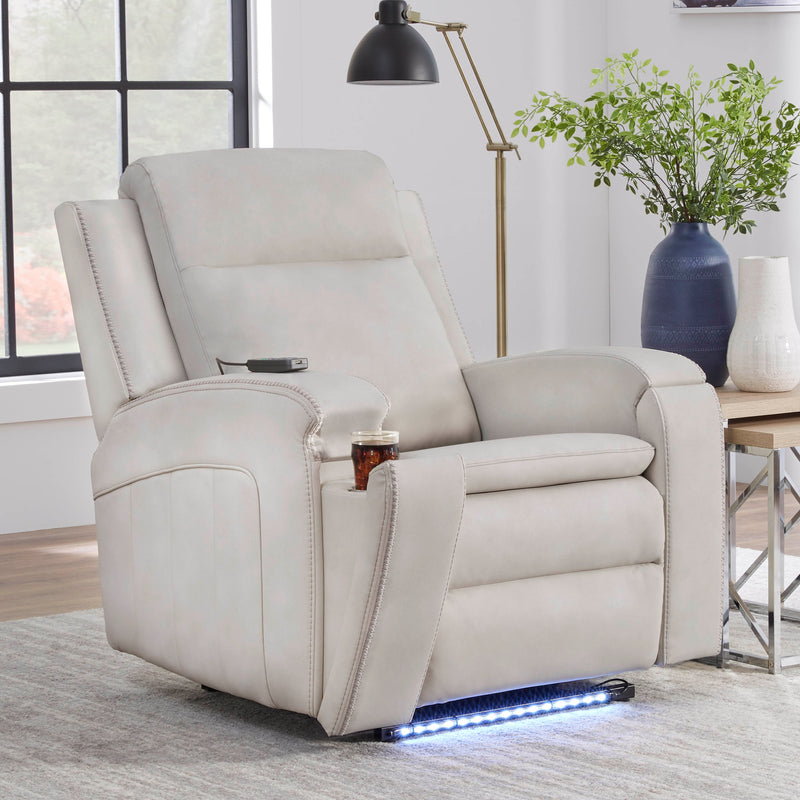 Parker Living Armstrong Power Recliner with Heat Massage and Auto-Glide