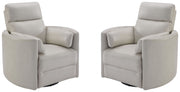 Parker Living Radius - Powered By Freemotion Cordless Power Swivel Glider Recliner Two Pack