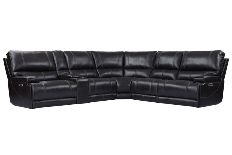Parker Living Whitman - Powered By Freemotion 6 Piece Modular Power Reclining Sectional with Power Adjustable Headrests