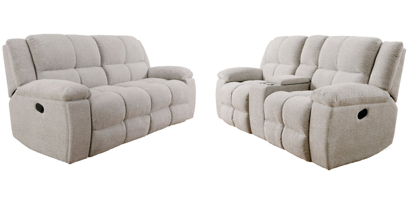 Parker Living Buster Manual Reclining Sofa and Loveseat