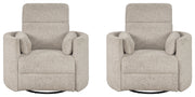 Parker Living Radius Manual Swivel Recliner Two Pack