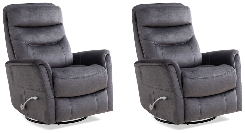Parker Living Gemini Swivel Glider Recliner Two Pack