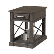 Parker House Sundance - Smokey Grey Cocktail Table with 2 Chairside Tables and Console Table