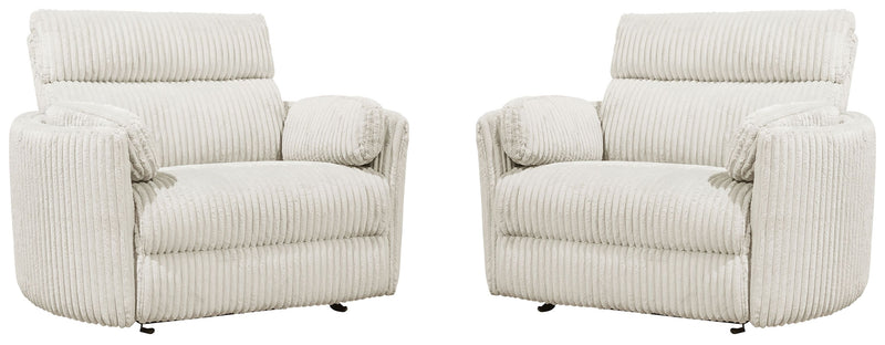 Parker Living Radius Xl Extra Wide Power Glider Recliner Two Pack