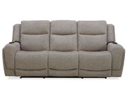 Parker Living Penfield - Frappe Zero Gravity Power Reclining Sofa with Heat Massage and Speaker P3