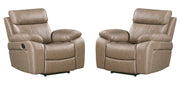 Parker Living Theon - Stokes Toffee Glider Recliner Two Pack