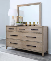 Parker House Breckenridge - Bedroom King Bed 2 Nightstands Dresser with Mirror and Chest