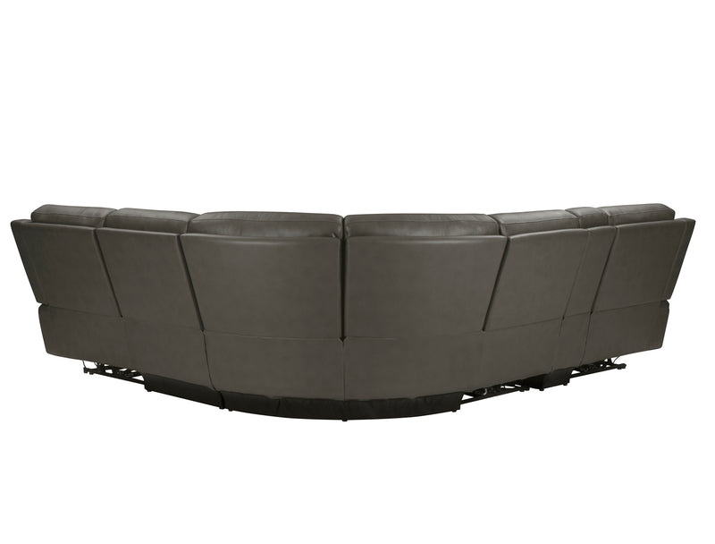 Parker Living Belmont 6 Piece Zero Gravity Power Reclining Sectional with Power Adjustable Headrests