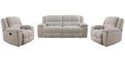 Parker Living Buster Manual Glider Reclining Sofa and Two Recliners