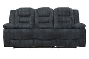 Parker Living Bolton - Misty Storm Manual Reclining Sofa Loveseat and Recliner